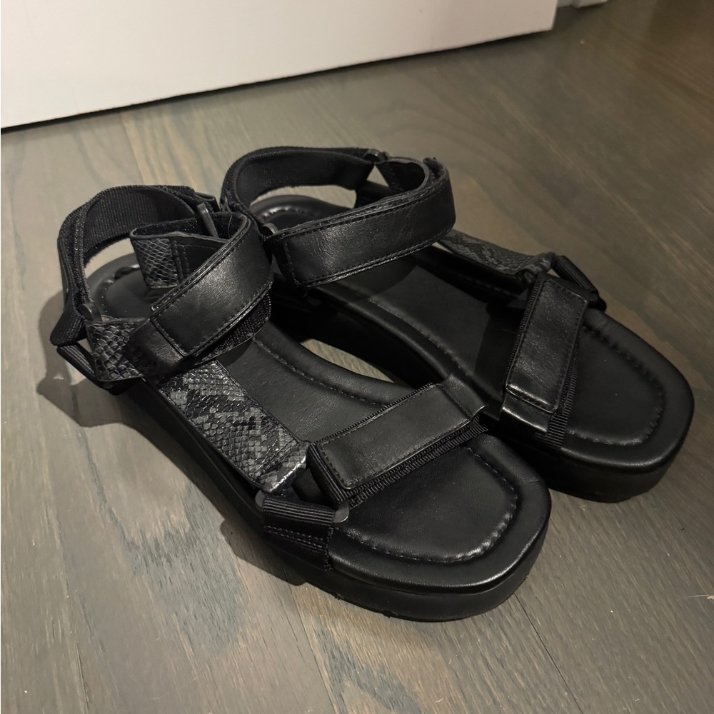 Vince Black Sandals